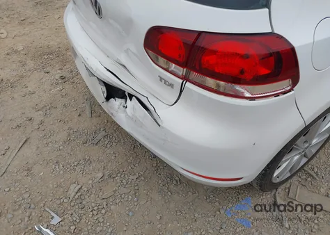 2011 Volkswagen Golf Tdi 4-Door z USA, uszkodzony, nr VIN WVWDM7AJ6BW299273